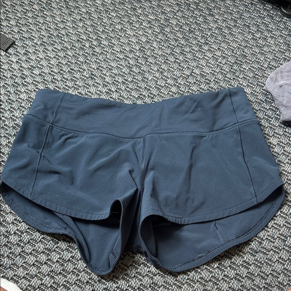 Lululemon Athletica Deep Blue Athletic Shorts